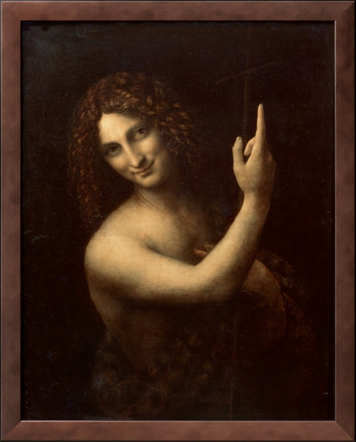 St. John the Baptist, - Leonardo Da Vinci Painting